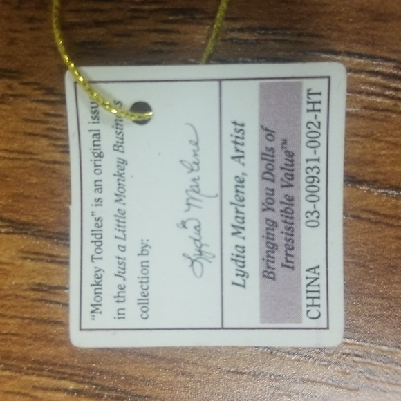 Porcelain Monkey Toddlers - Picture 3 of 4